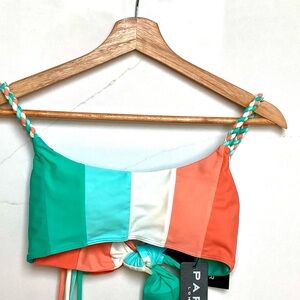 New with Tags-Paper London bikini top Small.